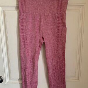 Pink Seamless Workout leggings